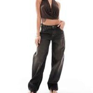 Bershka Black Women Jeans Size 2